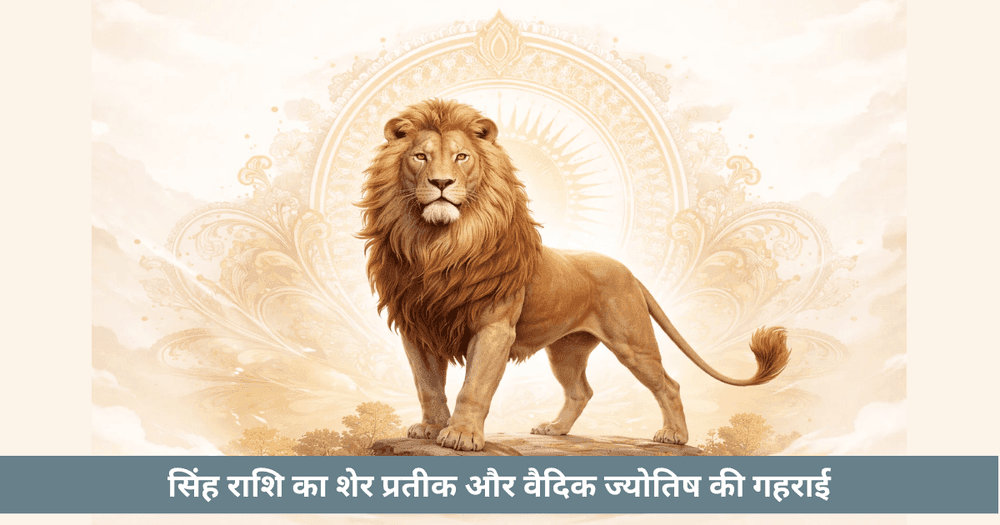 सिंह राशि के शेर प्रतीक का ज्योतिषीय अर्थ
