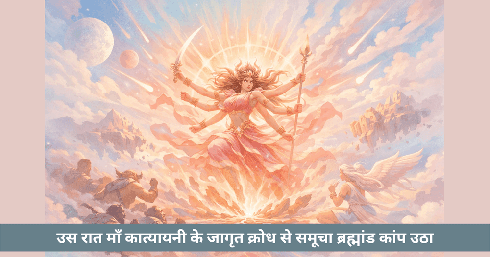 माँ कात्यायनी का क्रोध: ब्रह्मांड पर उसकी दिव्य शक्ति