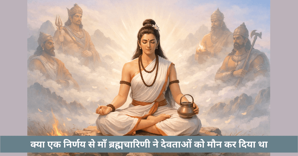 माँ ब्रह्मचारिणी: देवताओं को स्तब्ध करने वाला निर्णय