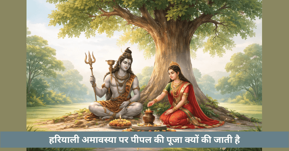 हरियाली अमावस्या व्रत और पीपल पूजा की कथा