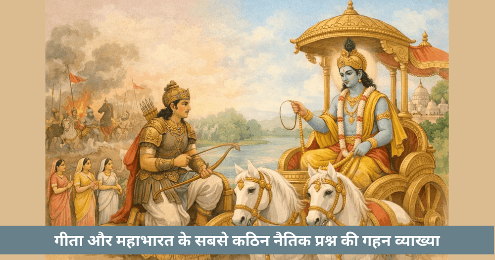 कृष्ण अहिंसा और महाभारत युद्ध का सत्य