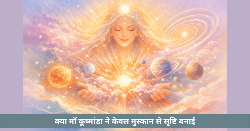 माँ कूष्मांडा की मुस्कान: ब्रह्मांड का रहस्य