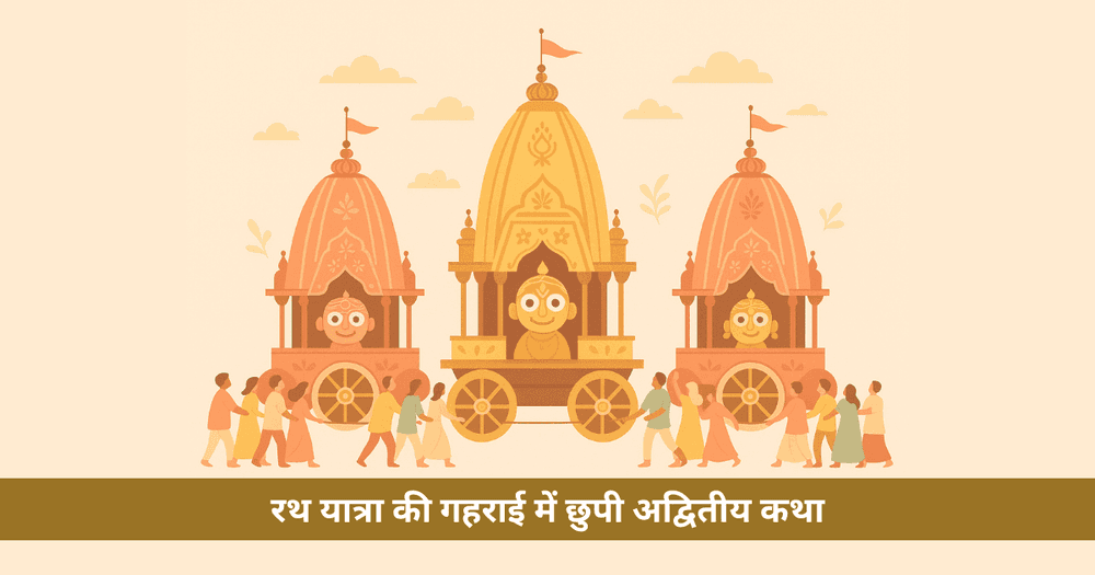 जगन्नाथ रथ यात्रा की भावनात्मक कथा: कृष्ण, राधा और भक्तों के मिलन की अमर गाथा