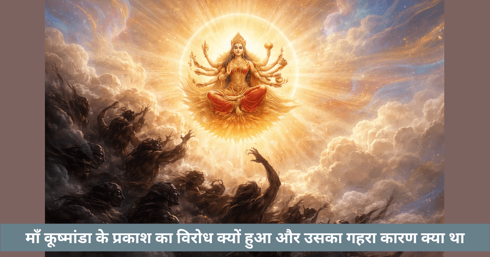 माँ कूष्मांडा का प्रकाश और विरोध