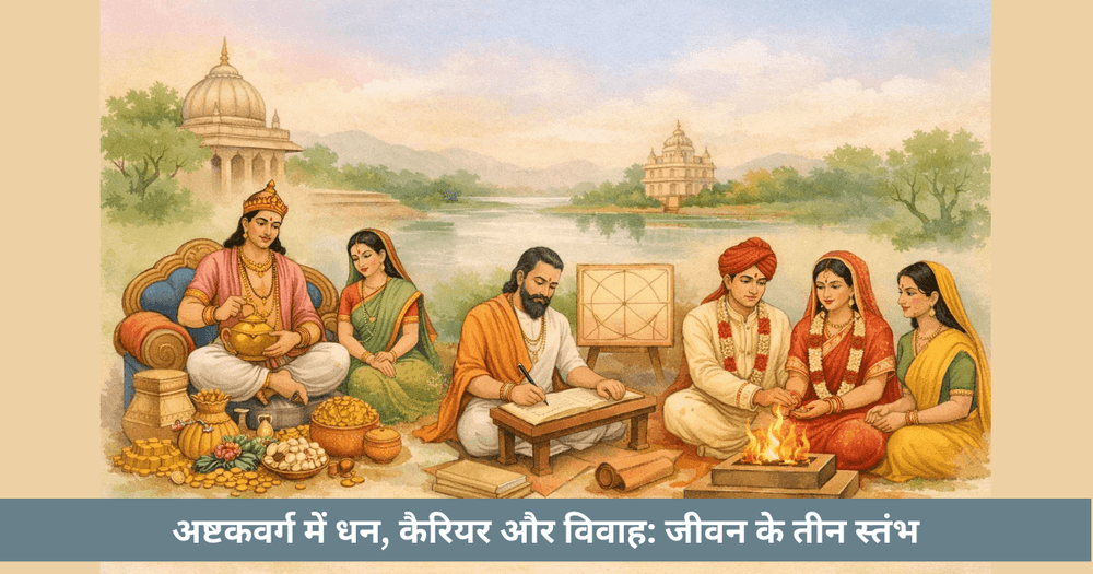 अष्टकवर्ग: धन, कैरियर और विवाह योग—सटीक ब्रह्मांडीय भविष्यवाणी