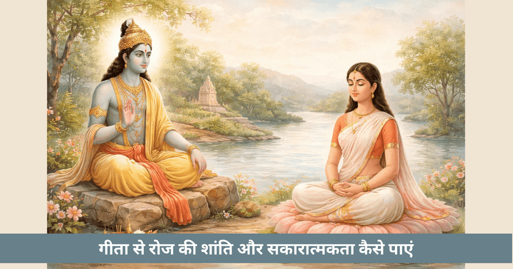 भगवद गीता से रोज की शांति और सकारात्मकता