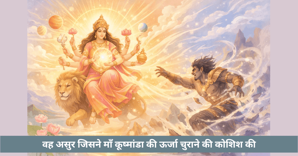 माँ कूष्मांडा की ऊर्जा और असुर की कहानी