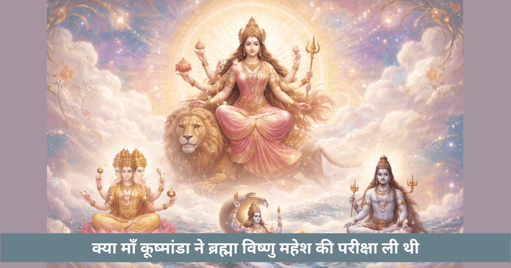 माँ कूष्मांडा और त्रिमूर्ति की परीक्षा