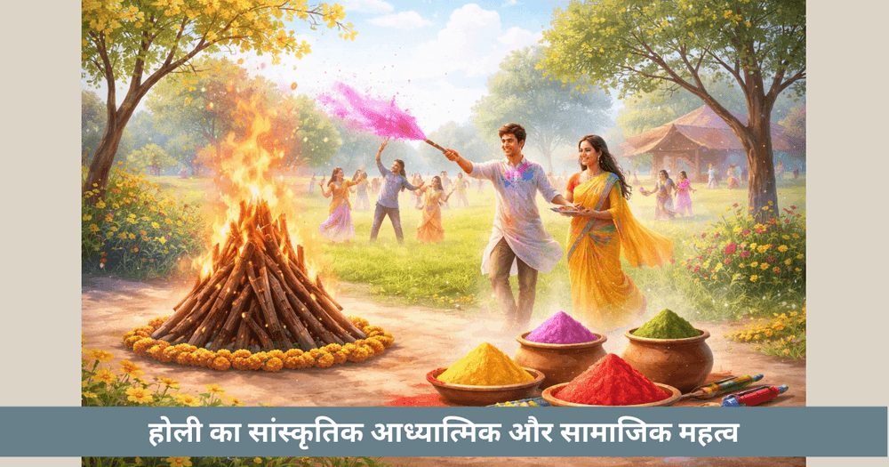 होली का आध्यात्मिक और सामाजिक महत्व
