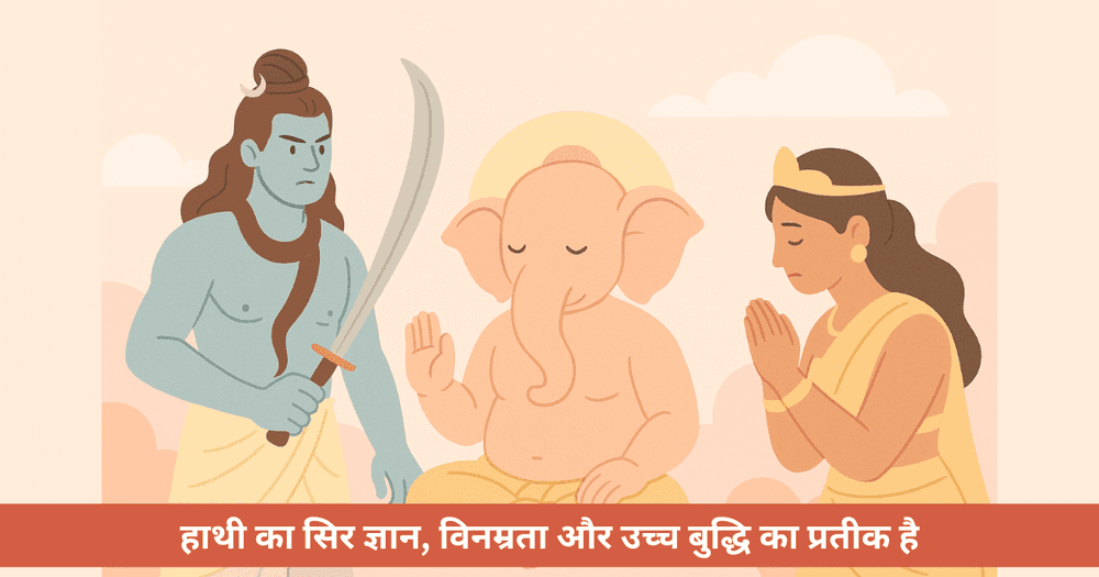 गणेश जी का हाथी सिर क्यों महत्वपूर्ण है?