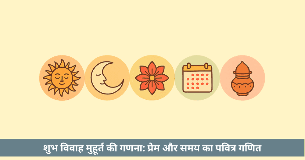 शुभ विवाह मुहूर्त की गणना