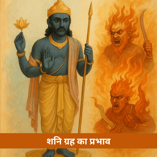 लग्न कुंडली के विभिन्न भावों में शनि का प्रभाव