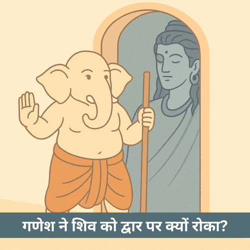 गणेश ने शिव को द्वार पर क्यों रोका