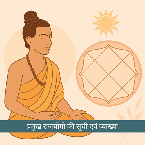 प्रमुख राजयोगों की सूची एवं व्याख्या