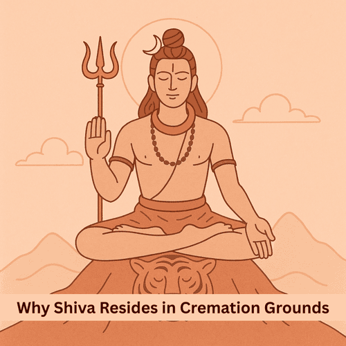 Why Shiva Resides in Cremation Grounds: The Message of Death, Detachment and Truth