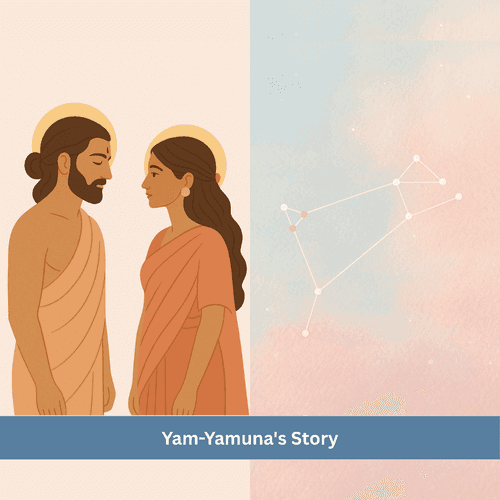 Yam-Yamuna's Story: A Vedic Symbol of Sibling Love and Liberation