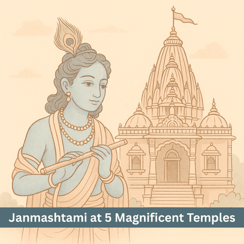 In Which Iconic Indian Temples Is Krishna Janmashtami Celebrated Most Grandly?
