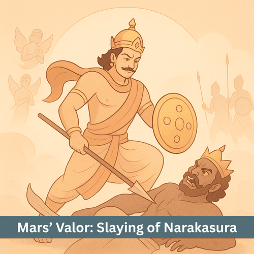 The Valor of Mars: An Unmatched Tale of Courage and Triumph in the Slaying of Narakasura