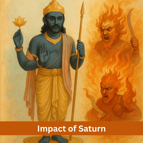 Vedic Astrology Impact of Saturn in Different Houses of the Lagna Chart