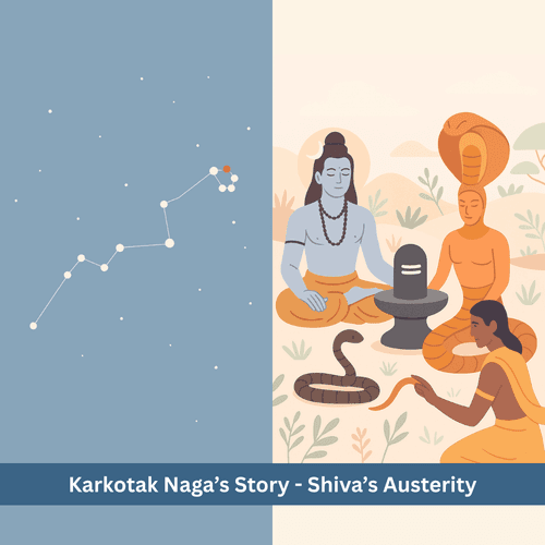 The Story of Karkotak Naga - Shiva’s Austerity, Karkoteshwar Shiva Lingam and the Mystery of King Nal