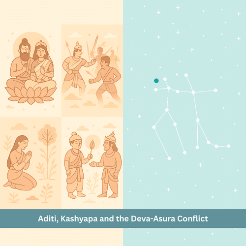 Aditi, Kashyapa and the Deva-Asura Conflict: The Mythical Tale of Dharma, Penitence and the Vamana Avatar