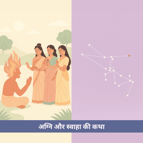 अग्नि और स्वाहा की कथा: वैदिक प्रेम, छल और दिव्य जन्म की गाथा