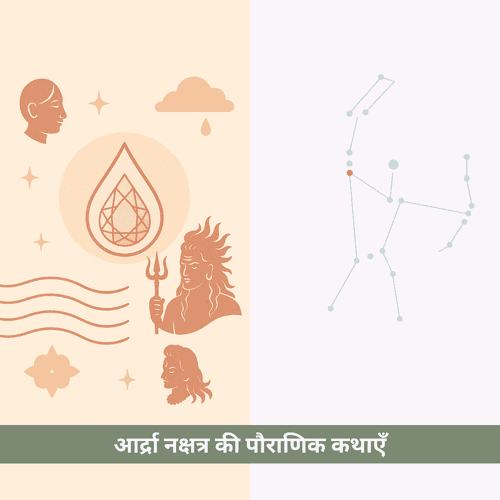 आर्द्रा नक्षत्र की पौराणिक कथाएँ: वेद और पुराणों से प्रमुख विषय