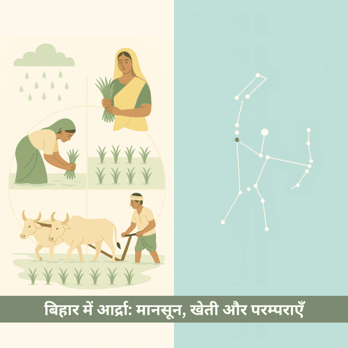 बिहार में आर्द्रा नक्षत्र: मानसून, खेती और लोक परंपराओं का जीवंत संगम