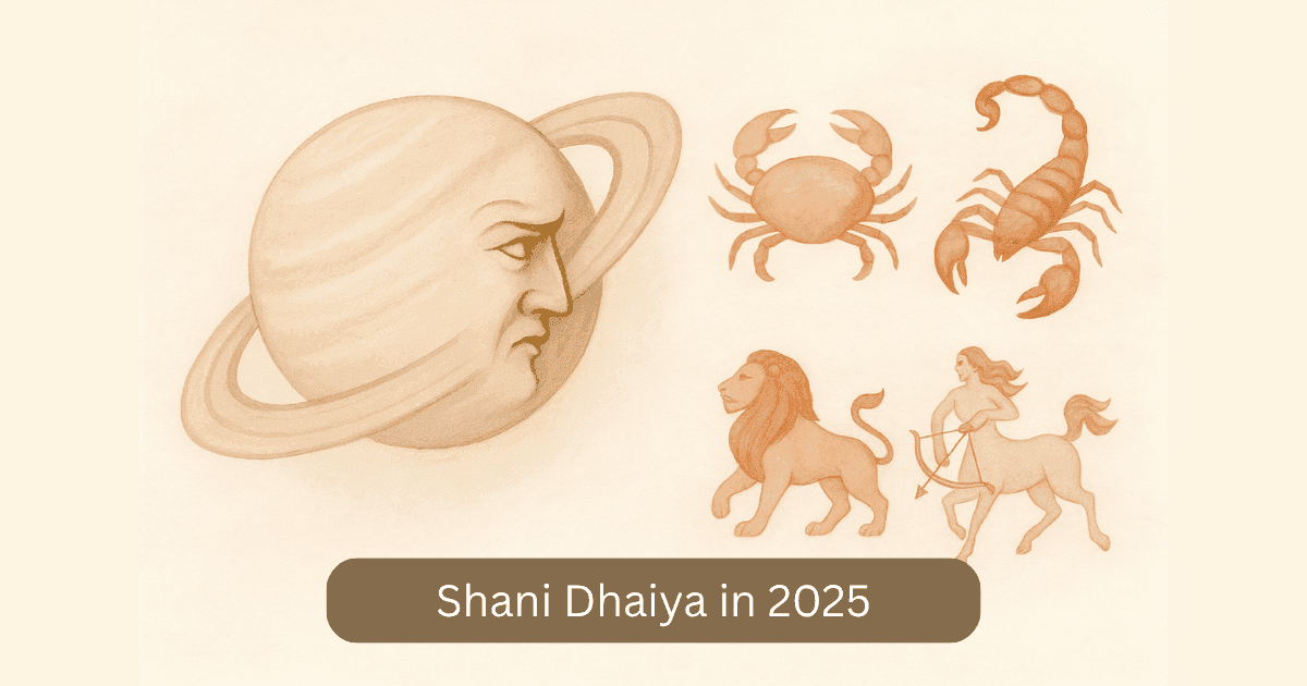 Shani Dhaiyya 2025