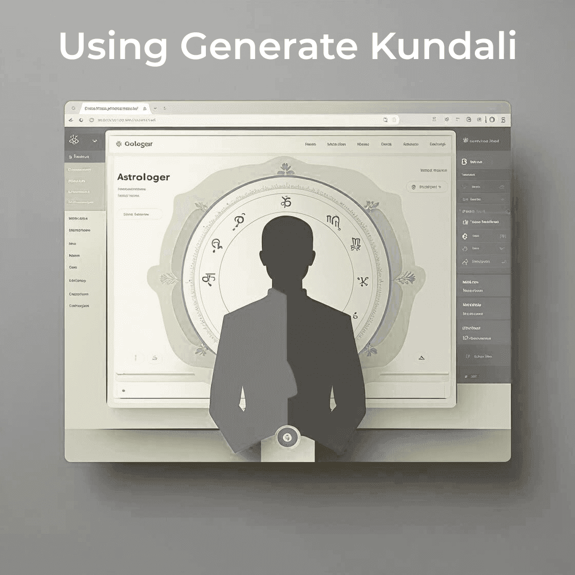 Using the Generate Kundali Feature in ZODIAQ