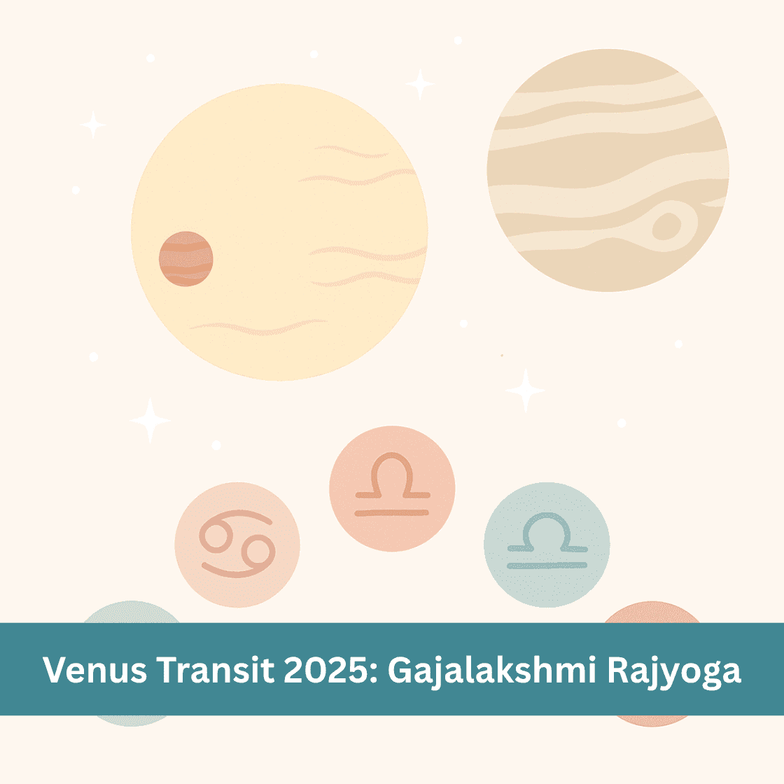 Venus Transit 2025: Gajalakshmi Rajyoga to Bring Wealth for These 5 Zodiac Signs
