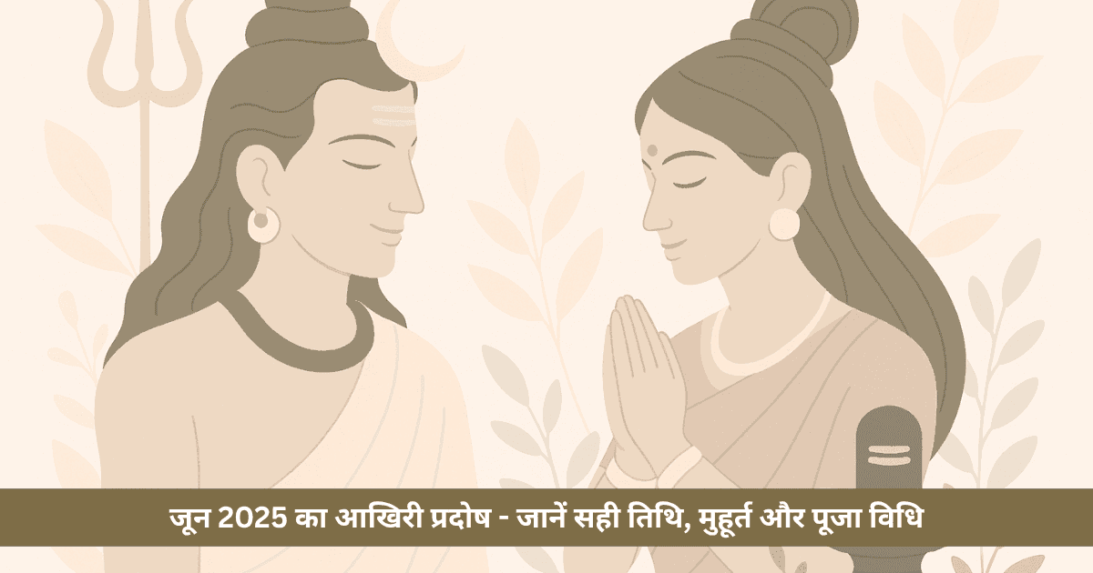 जून 2025 का अंतिम प्रदोष व्रत