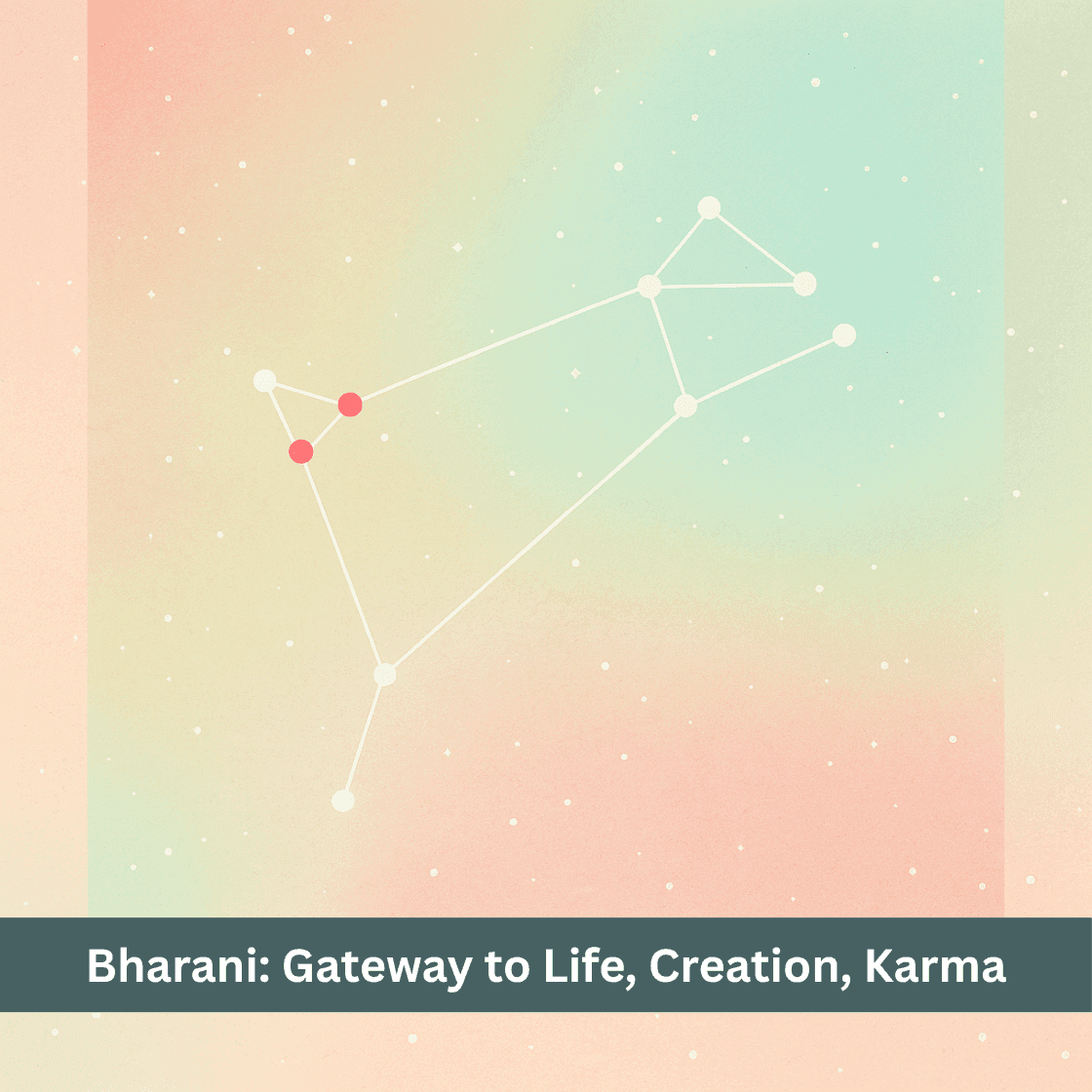 Bharani Nakshatra: The Vedic Gateway to Life, Creation and Karma