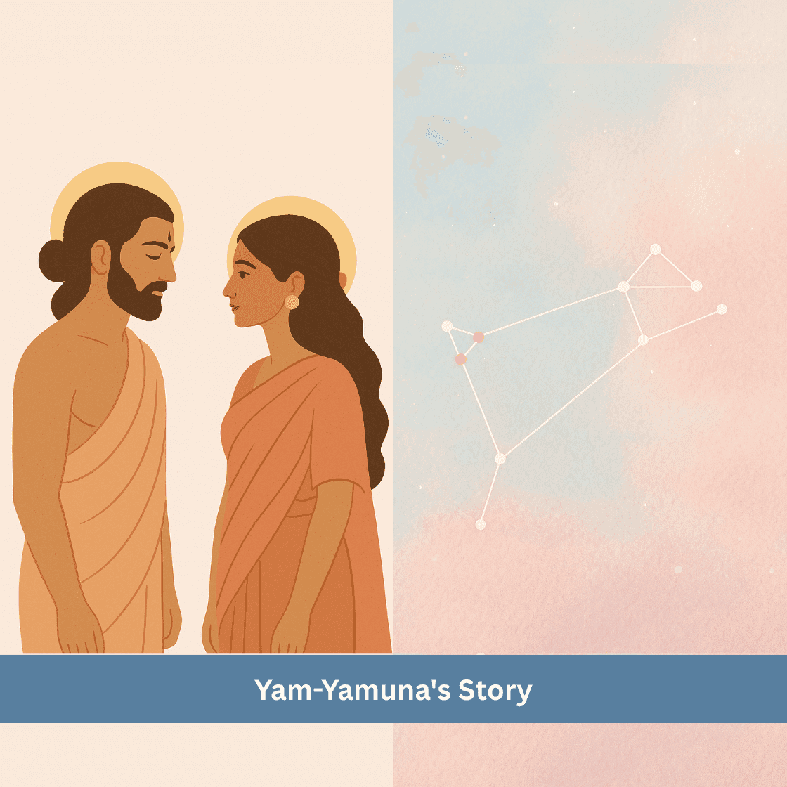 Yam-Yamuna's Story: A Vedic Symbol of Sibling Love and Liberation