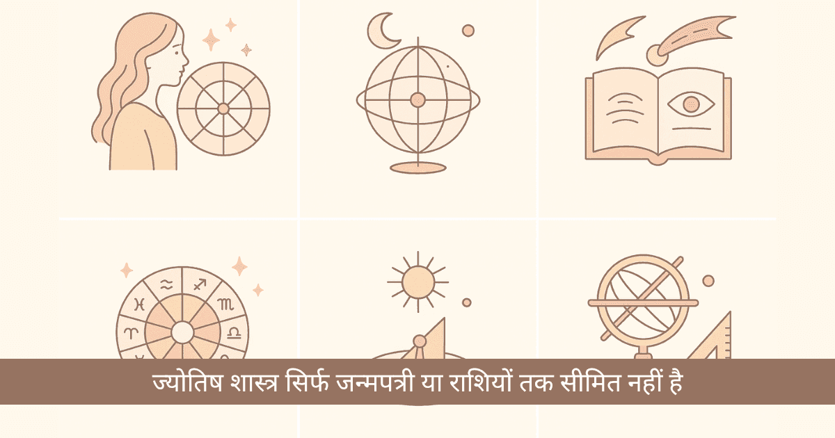 ज्योतिष की 6 प्रमुख शाखाएं