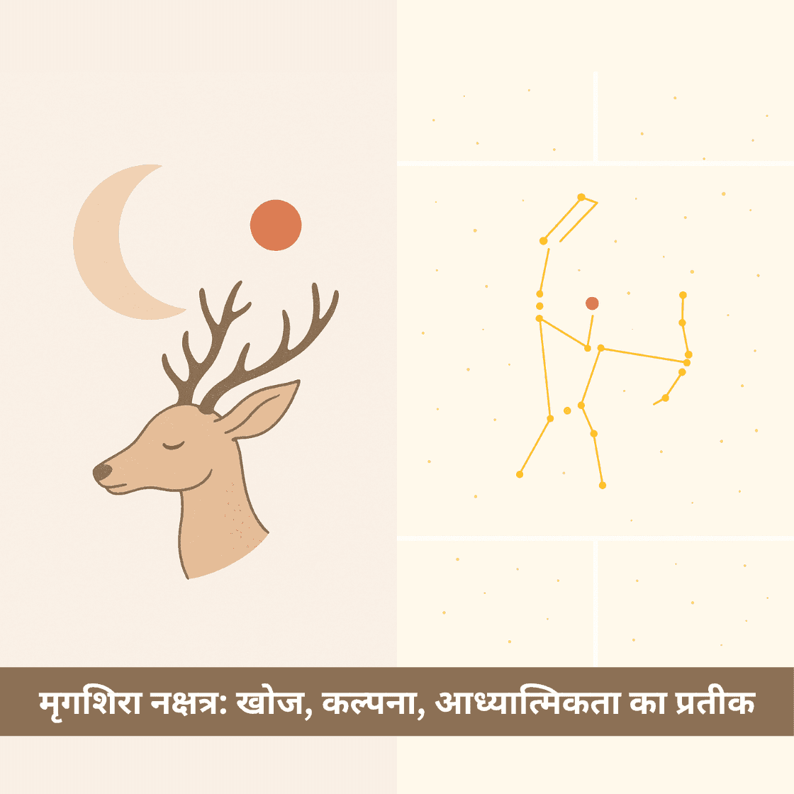 मृगशिरा नक्षत्र: वैदिक ज्योतिष में खोज, कल्पना और आध्यात्मिकता का प्रतीक