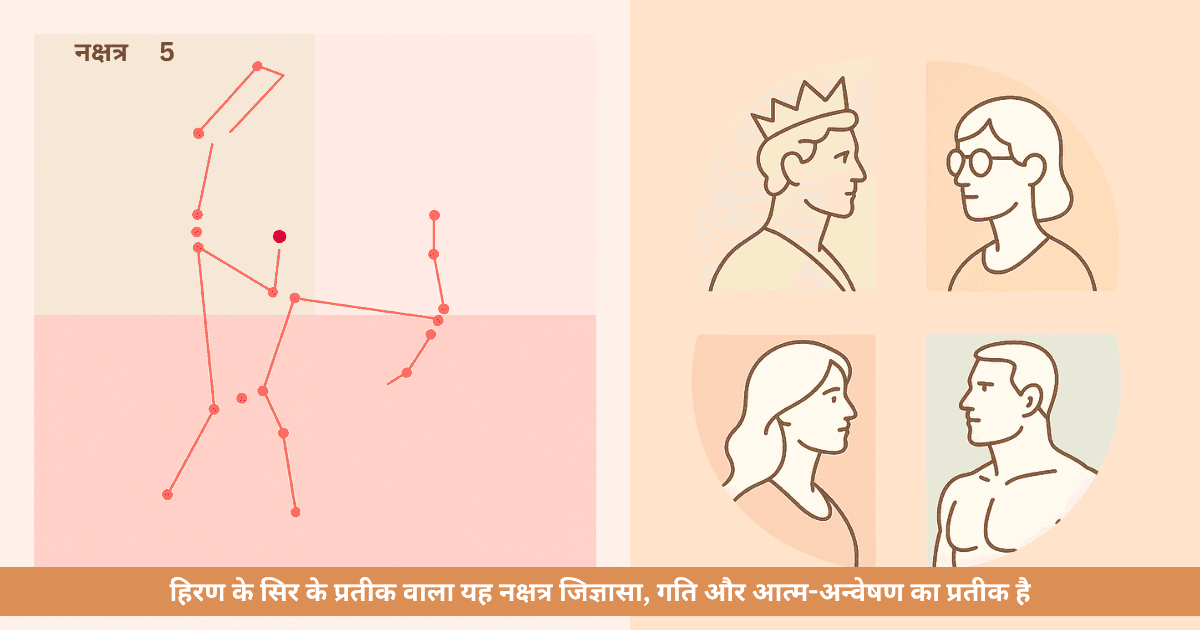 मृगशिरा नक्षत्र के जातक