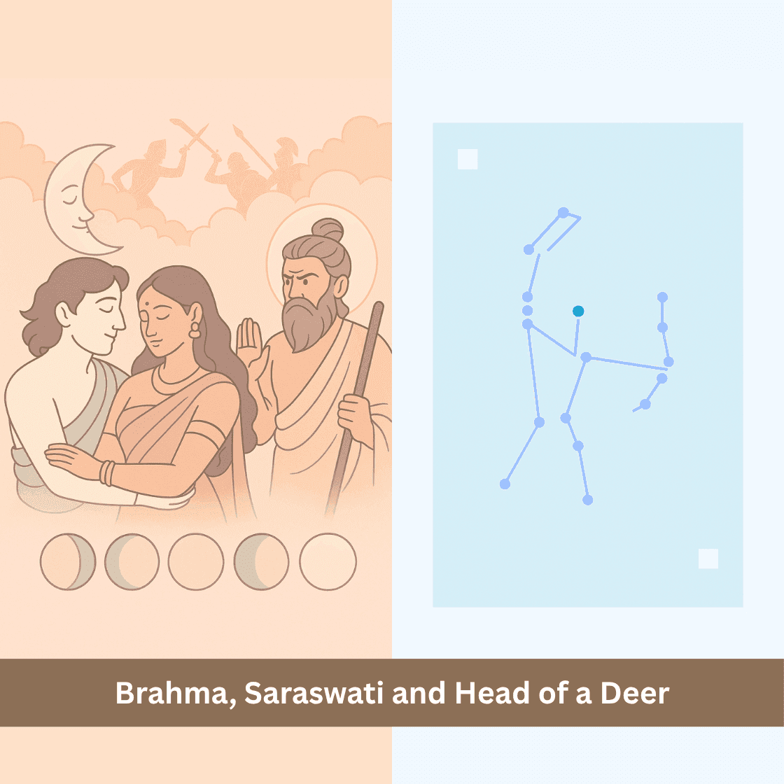 The Tale of Som, Tara and Brihaspati: Love, Struggle and the Birth of Wisdom