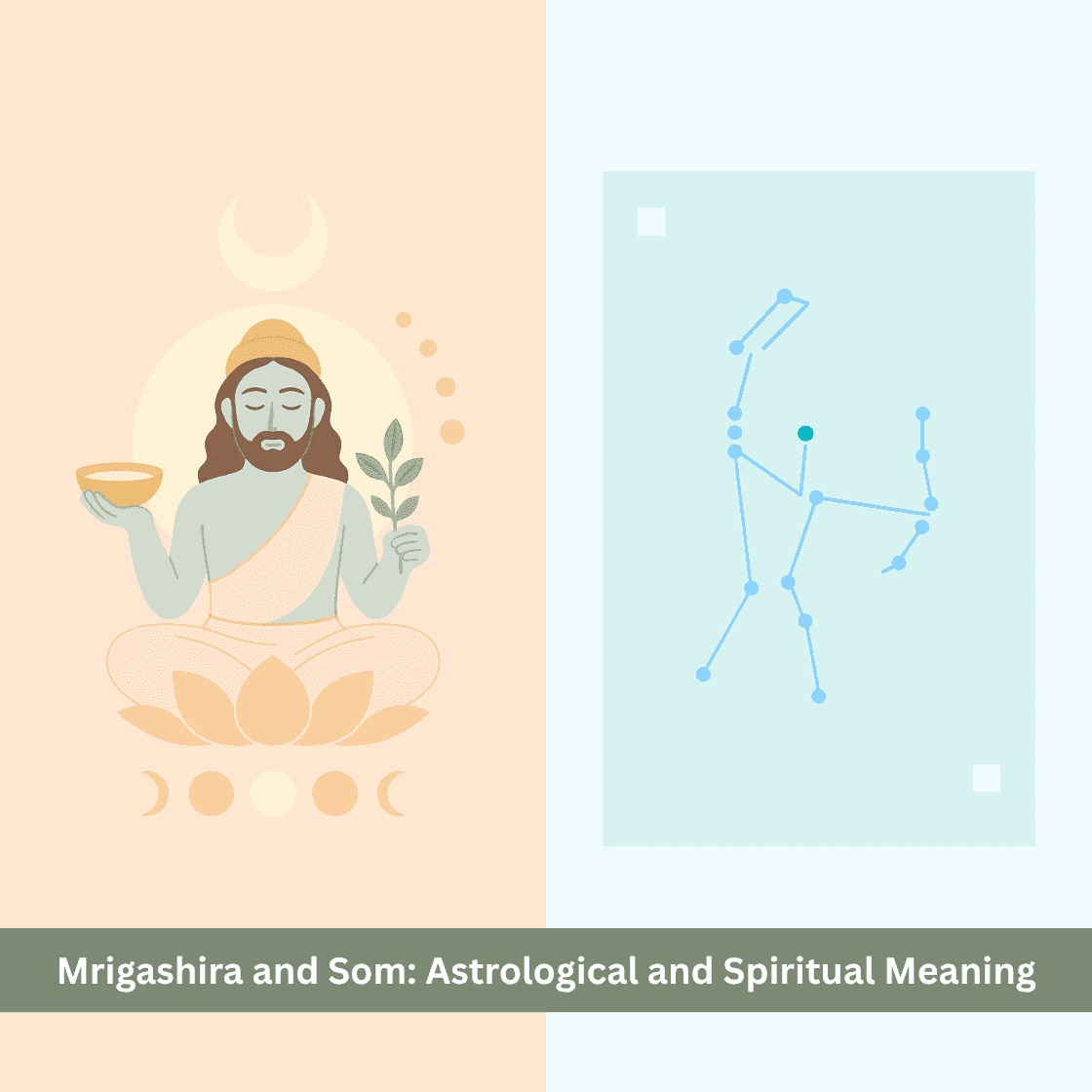 Som (Moon) and Mrigashira Nakshatra: The Vedic Link to Bliss, Medicine and Self-Discovery