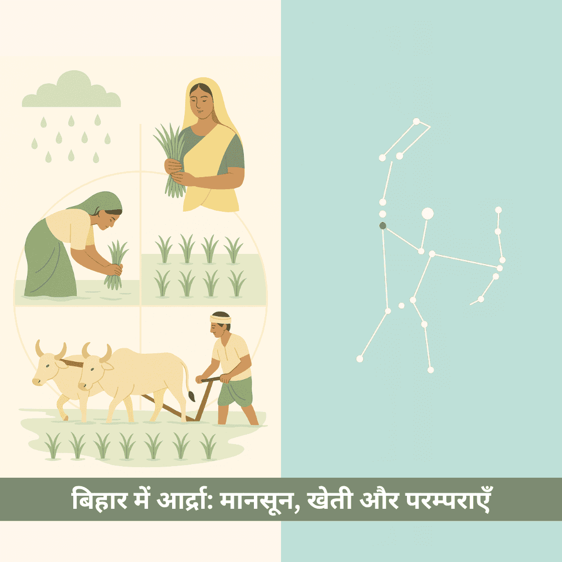 बिहार में आर्द्रा नक्षत्र: मानसून, खेती और लोक परंपराओं का जीवंत संगम