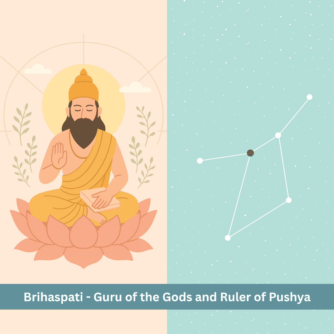 Brihaspati - Guru of the Gods and Ruler of Pushya Nakshatra: A Tale of Inspiration