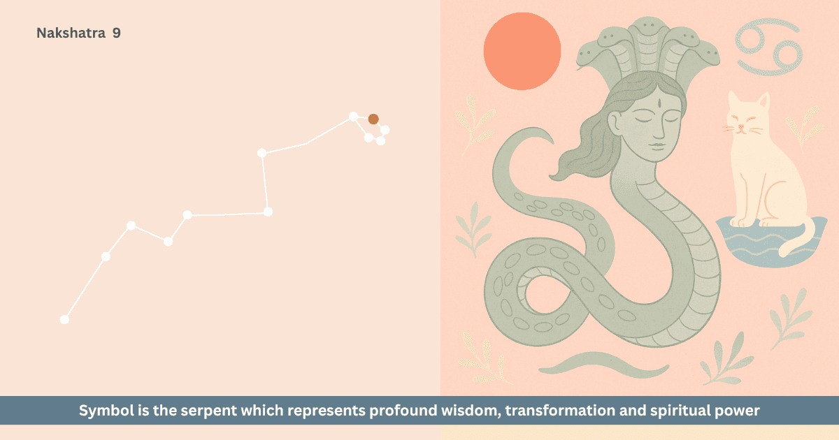 Ashlesha Nakshatra - The Star of Insight Power and Self-Transformation