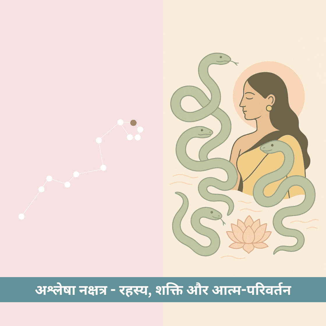 अश्लेषा नक्षत्र - रहस्य, शक्ति और आत्म-परिवर्तन का नक्षत्र