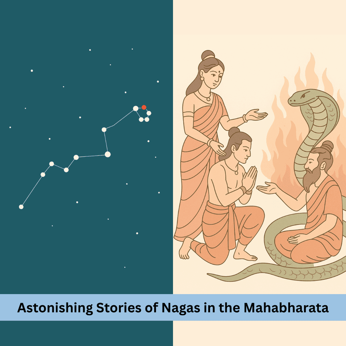 Astonishing Naga Stories in Mahabharata - Ulupi, Arjuna and the Secret of the Serpent Sacrifice