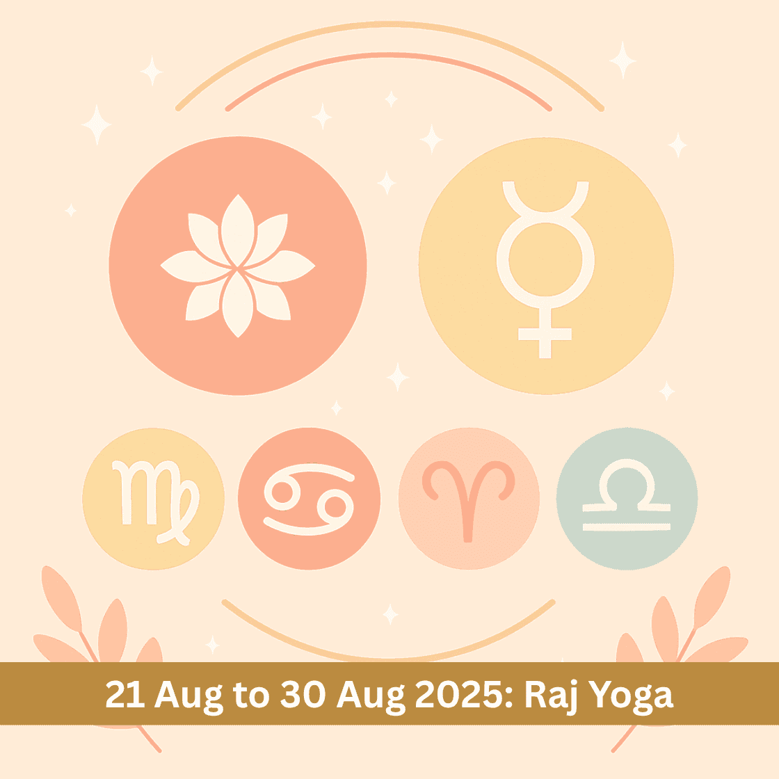Lakshmi Narayan Rajyoga of Venus and Mercury in August: Wealth and Success for Four Zodiac Signs