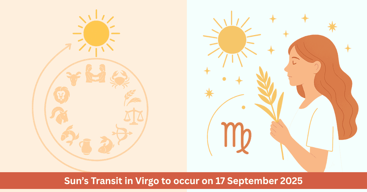 Sun Transit in Virgo 2025