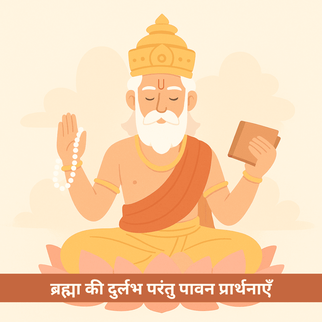 ब्रह्मा की दुर्लभ परंतु पावन प्रार्थनाएँ: सृजन का सम्मान