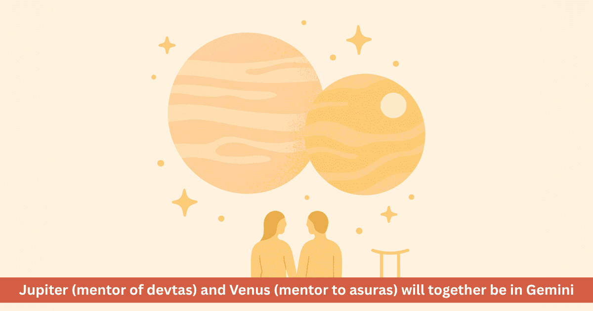  Jupiter-Venus Conjunction in Gemini