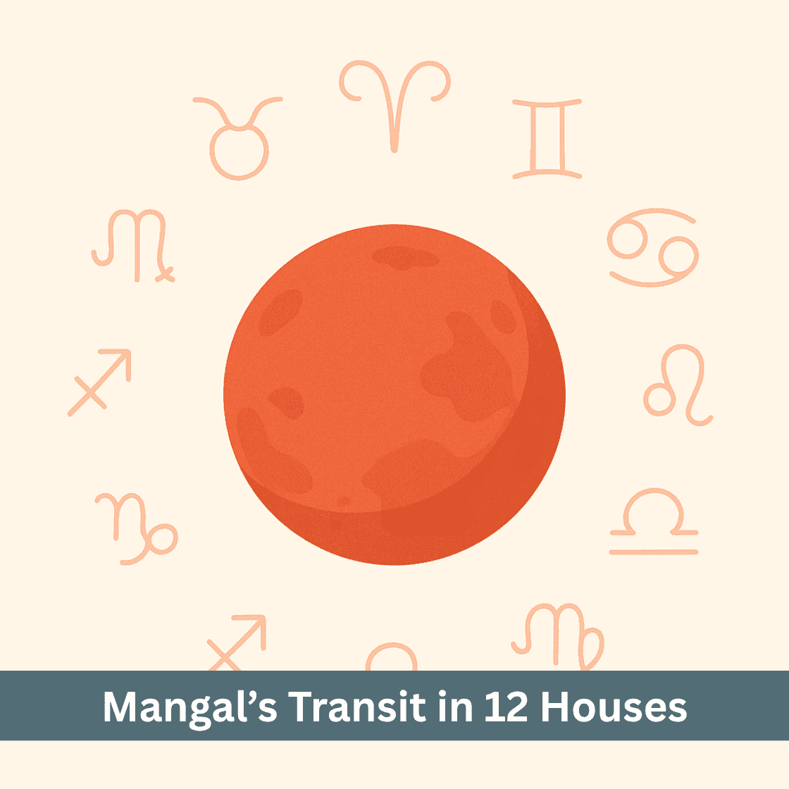Mars's Transit Through the 12 Houses: Know When it Bestows Valor vs. Tests Energy