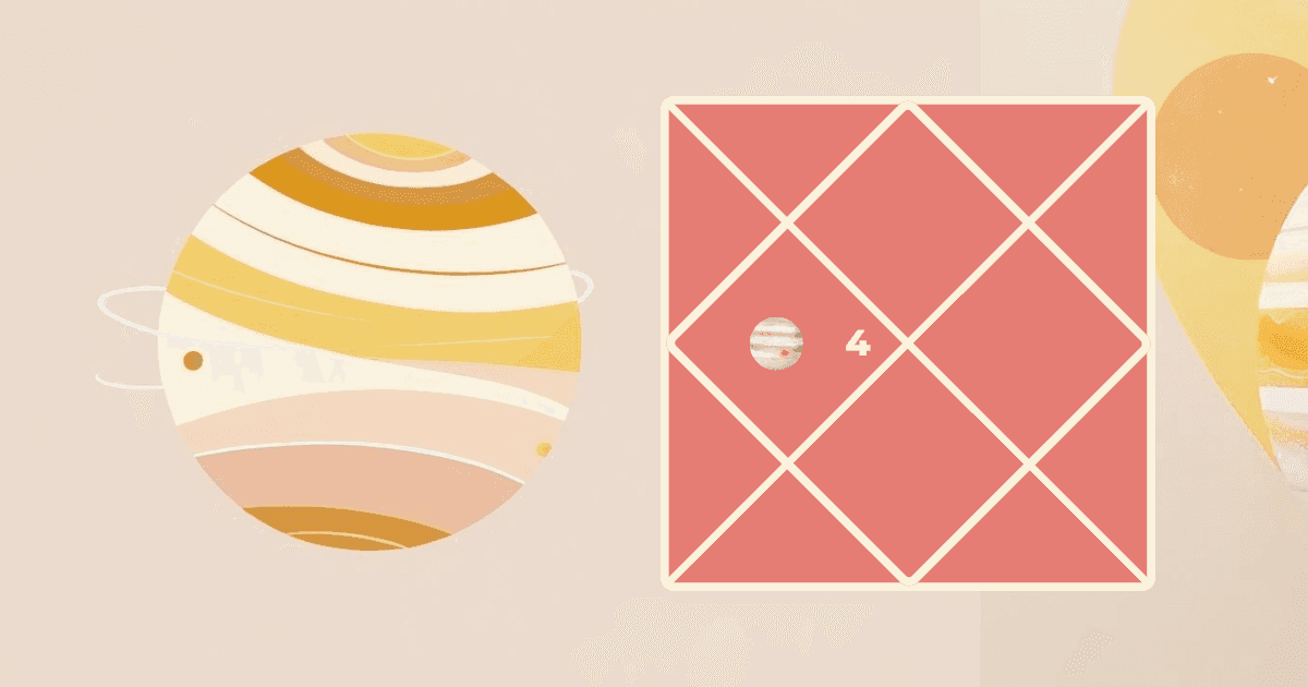 Jupiter in the Fourth House